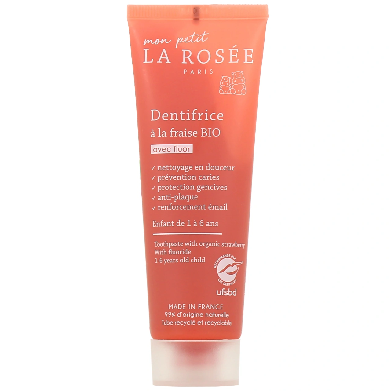 Mon Petit La Rosée Dentifrice Fraise - La Rosée