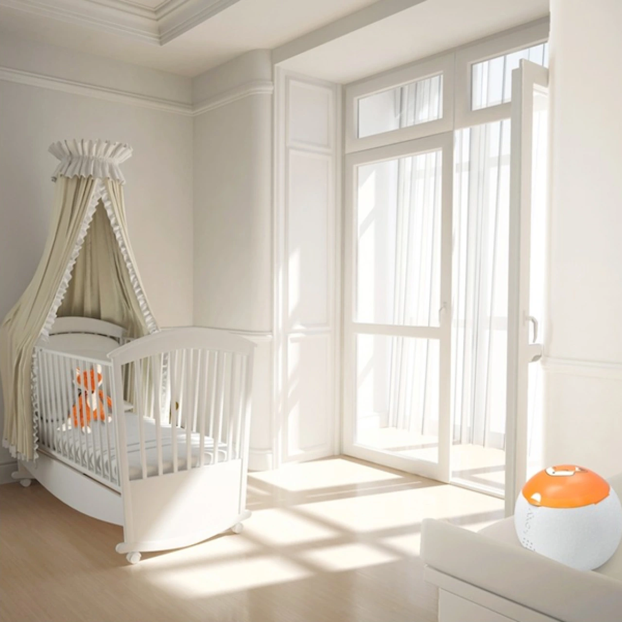 MonFoxy Chaussette Connectée pour surveiller le sommeil de bébé - Vue 5