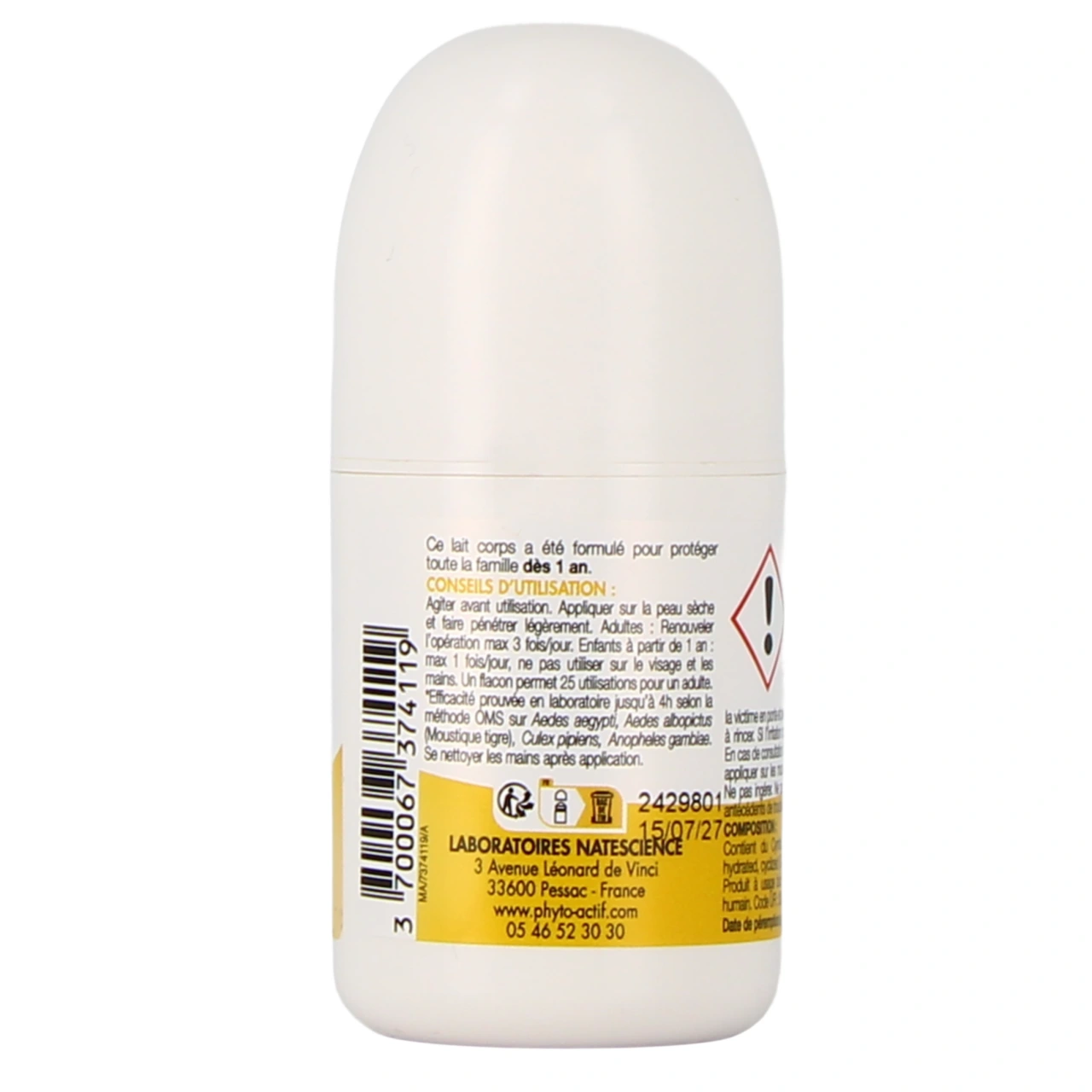 Moustique Control Lait Répulsif Corps - Vue 3