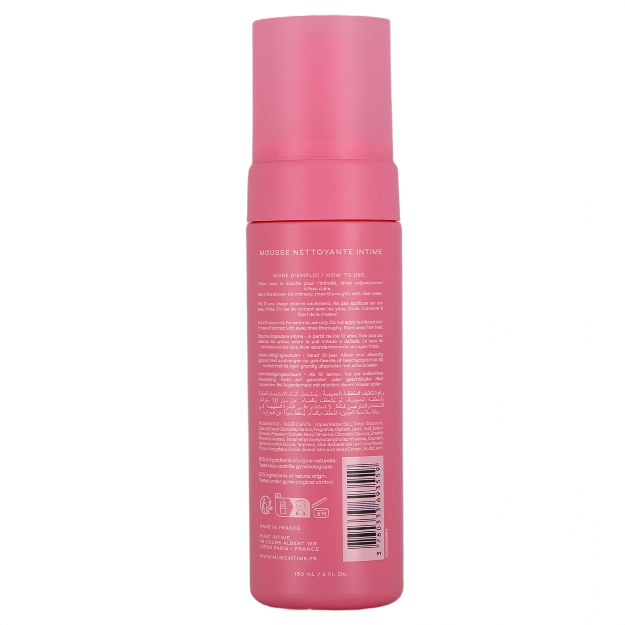 Musc Intime Mousse Nettoyante - Vue 15