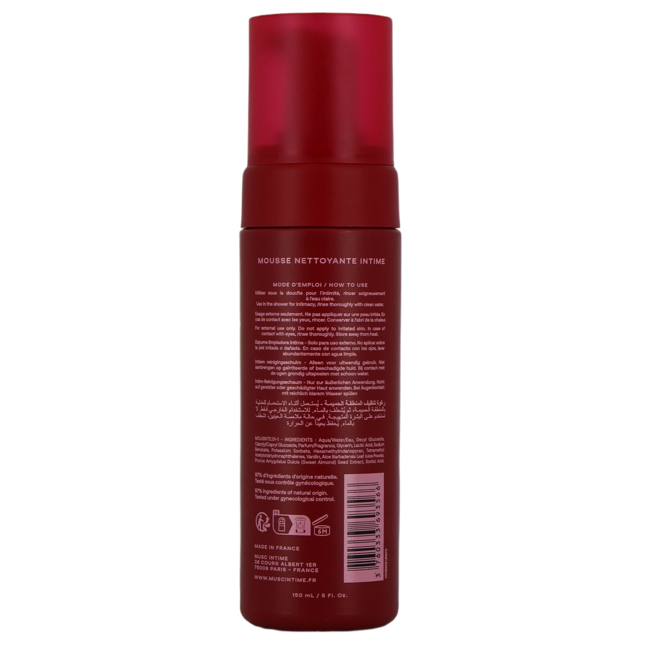 Musc Intime Mousse Nettoyante - Vue 12