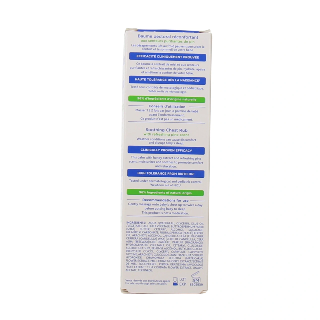 Mustela Baume Pectoral Réconfortant - Vue 3
