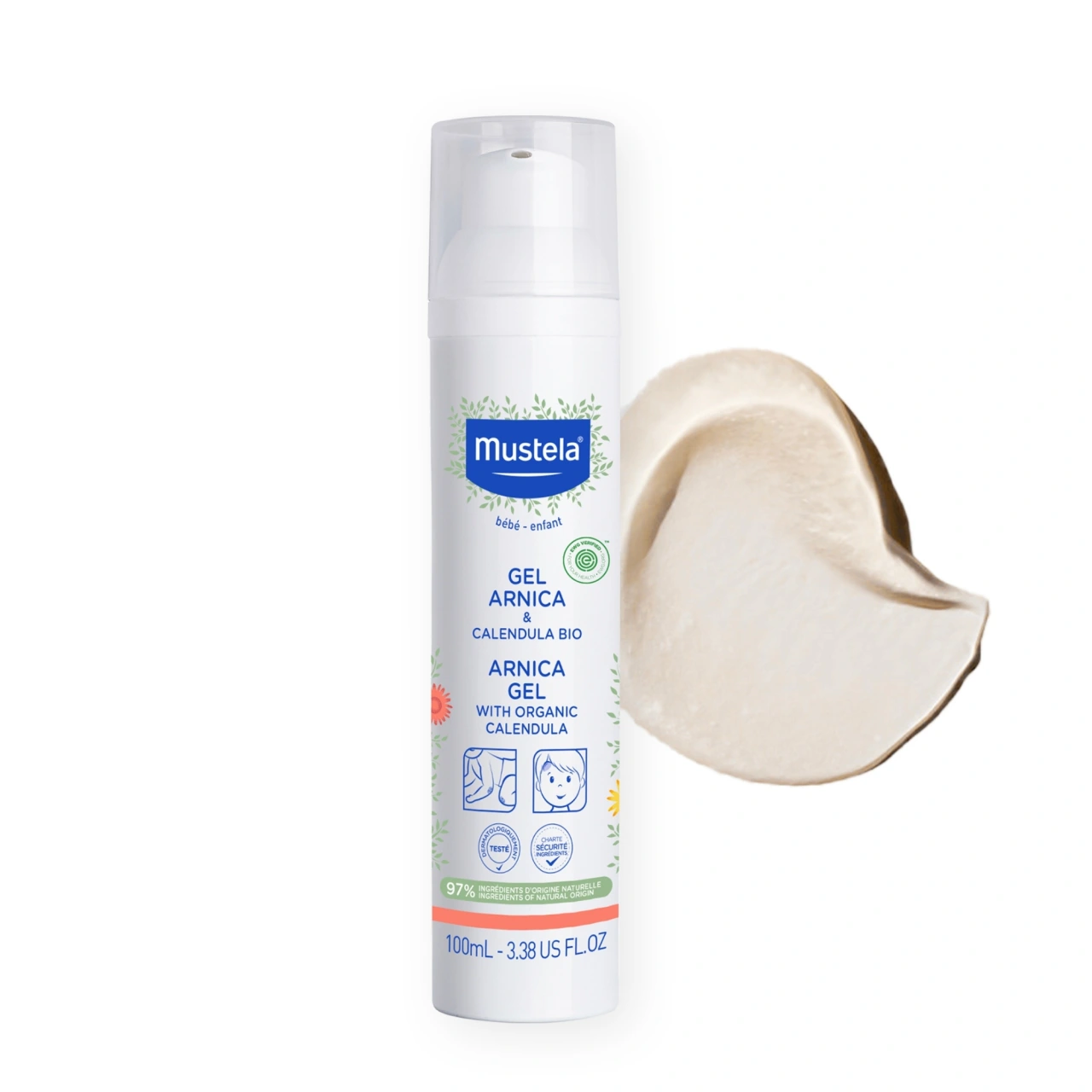 Mustela Bébé Gel Arnica et Calendula Bio - Vue 4