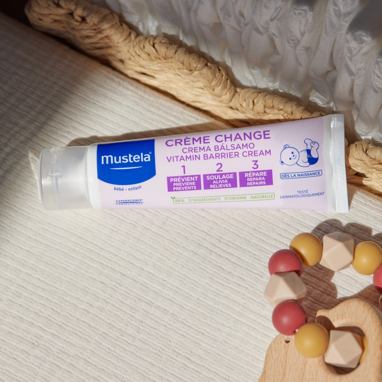 Mustela Crème change 1>2>3  Soin complet de l’épiderme fessier - Vue 8