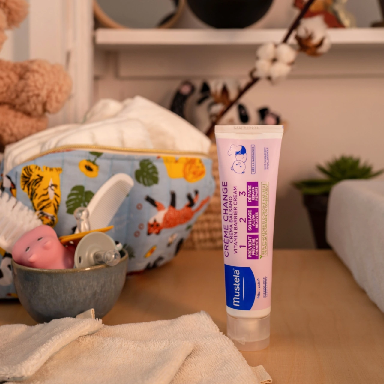 Mustela Crème change 1>2>3  Soin complet de l’épiderme fessier - Vue 7