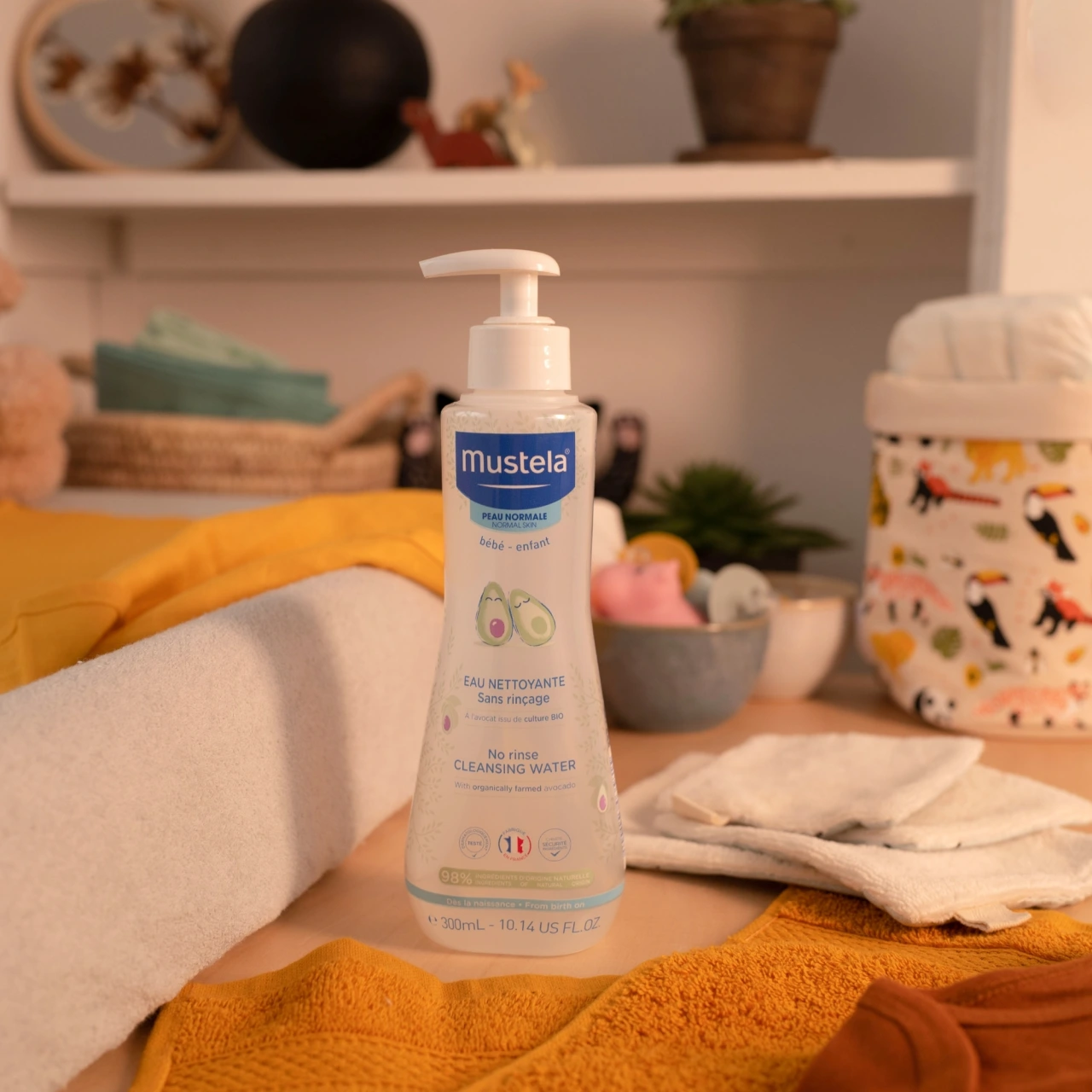 Mustela Eau nettoyante sans rinçage à l'avocat - Vue 13