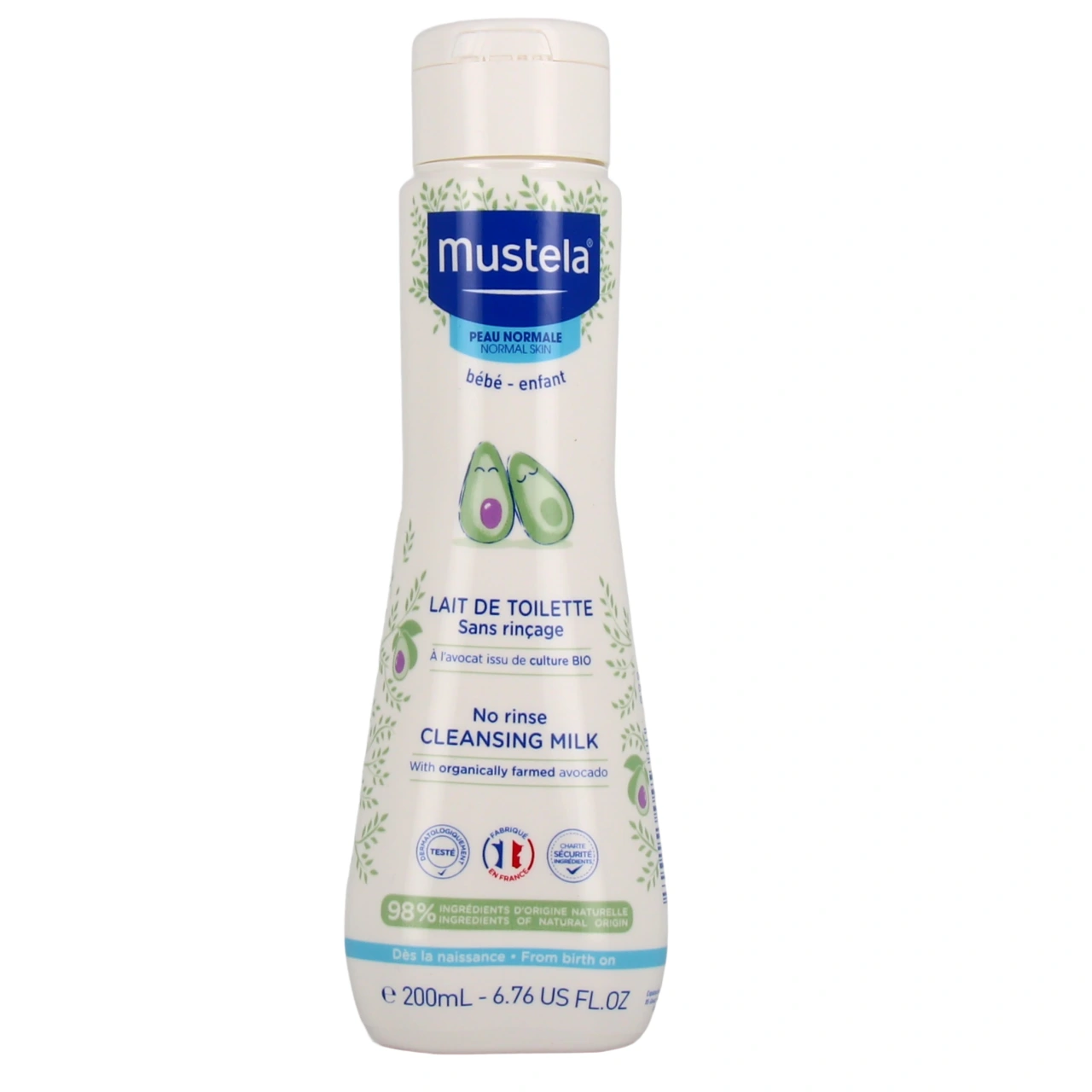 Mustela Lait de toilette sans rinçage - Vue 7
