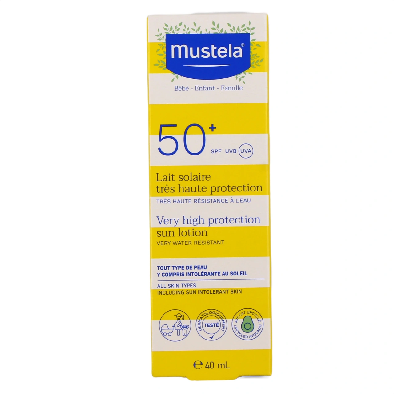 Mustela Lait Solaire Très Haute Protection SPF 50+ - Vue 2