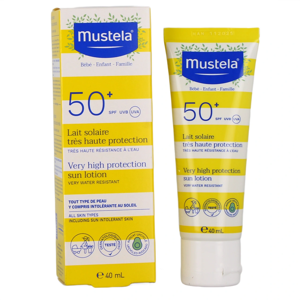 Mustela Lait Solaire Très Haute Protection SPF 50+ - Mustela
