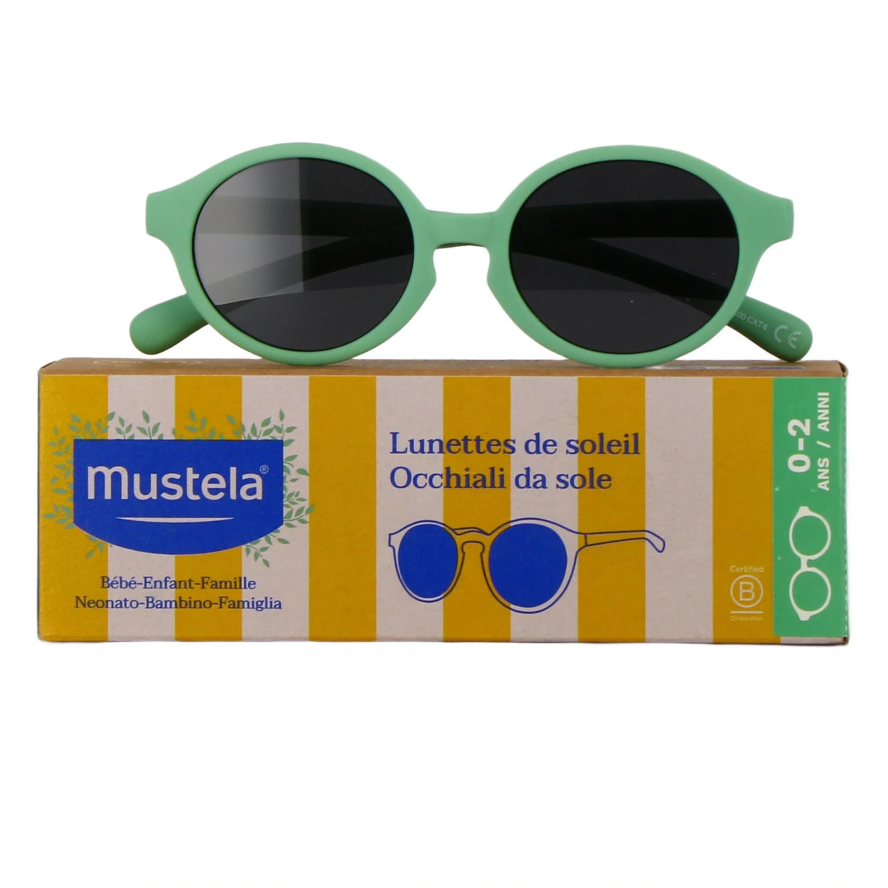 Mustela Lunettes de Soleil Bébé 0-2 Ans - Mustela