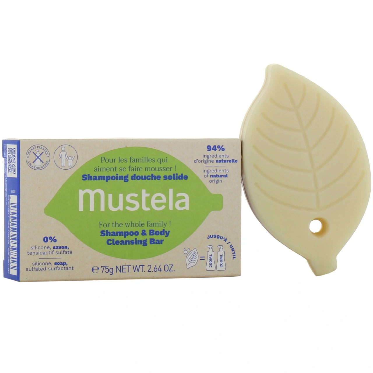 Mustela Shampoing Douche Solide - Mustela