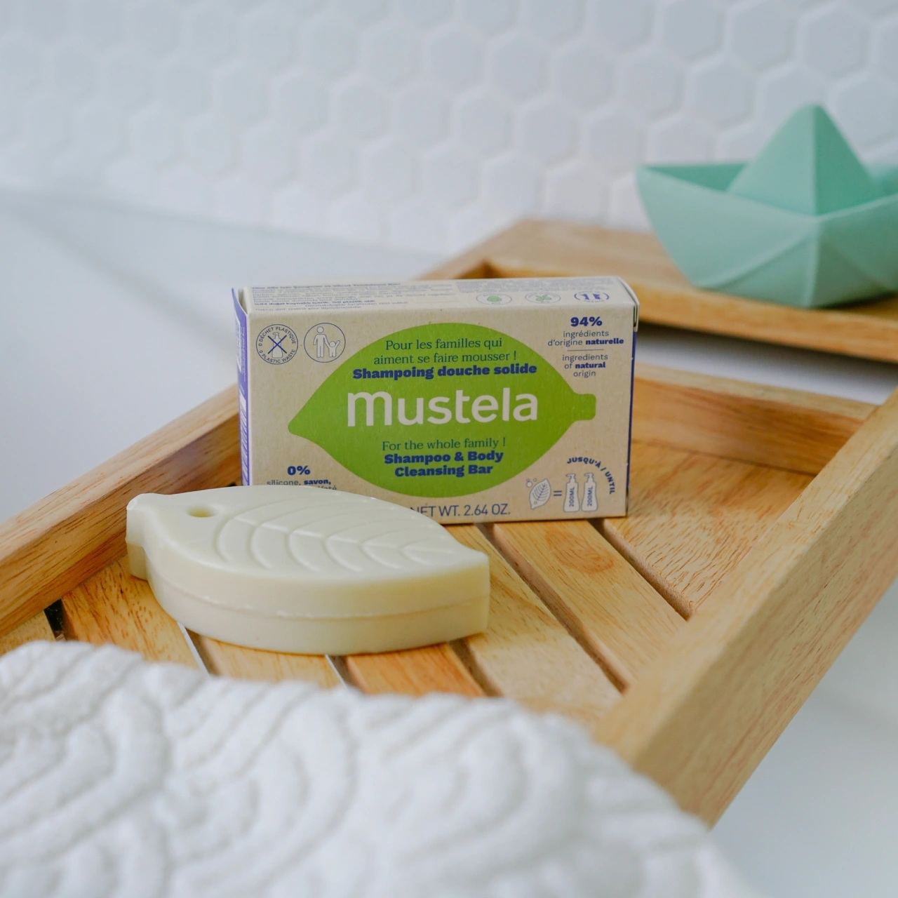 Mustela Shampoing Douche Solide - Vue 5