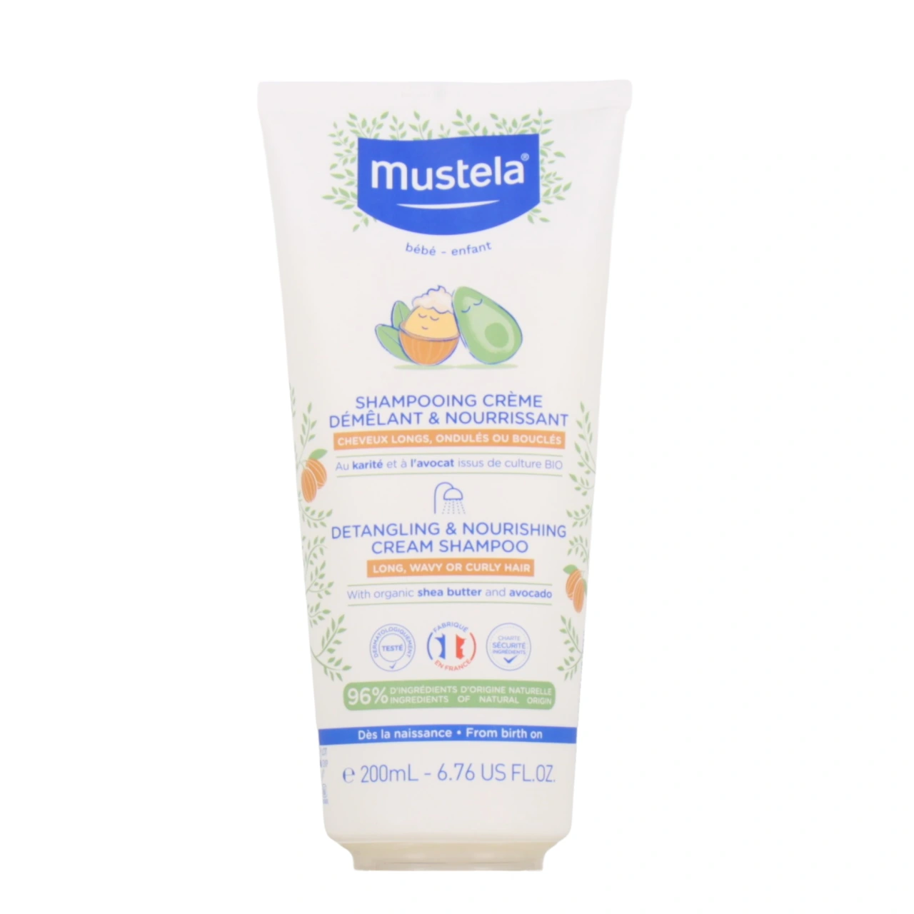 Mustela Shampooing Crème Démêlant & Nourrissant - Mustela