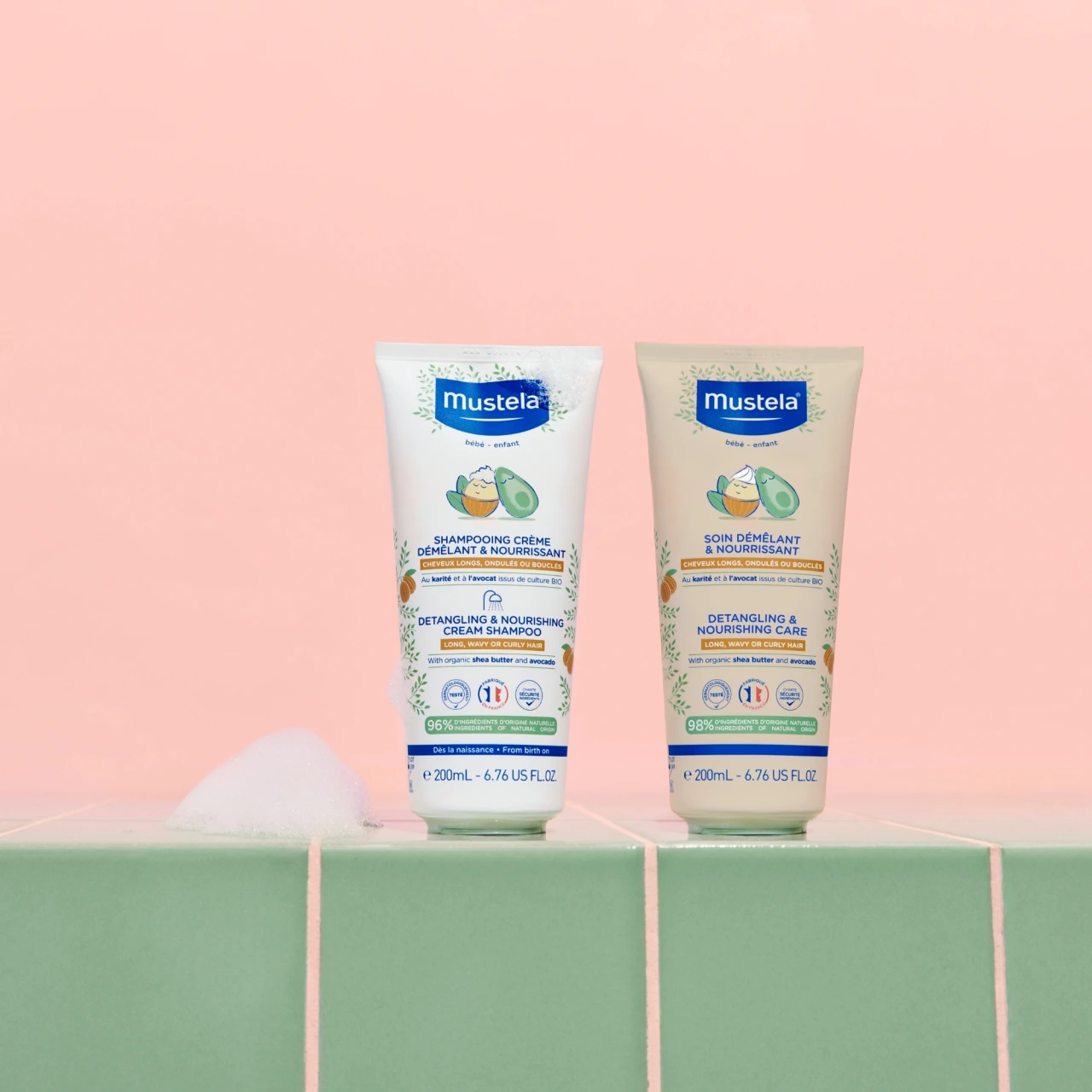 Mustela Shampooing Crème Démêlant & Nourrissant - Vue 4