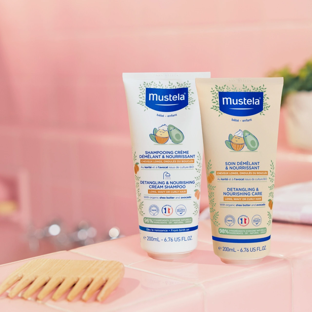 Mustela Shampooing Crème Démêlant & Nourrissant - Vue 5