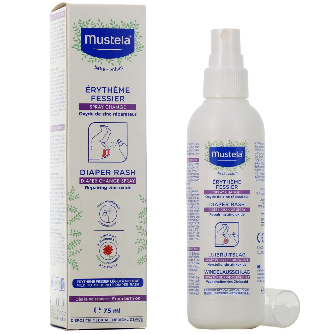 Mustela Spray Change Erythème Fessier - Mustela