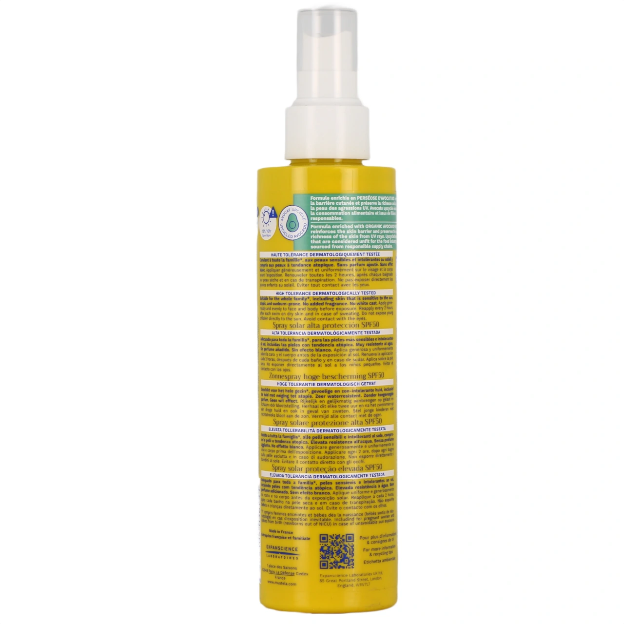 Mustela Spray Solaire Haute Protection SPF 50 - Vue 3