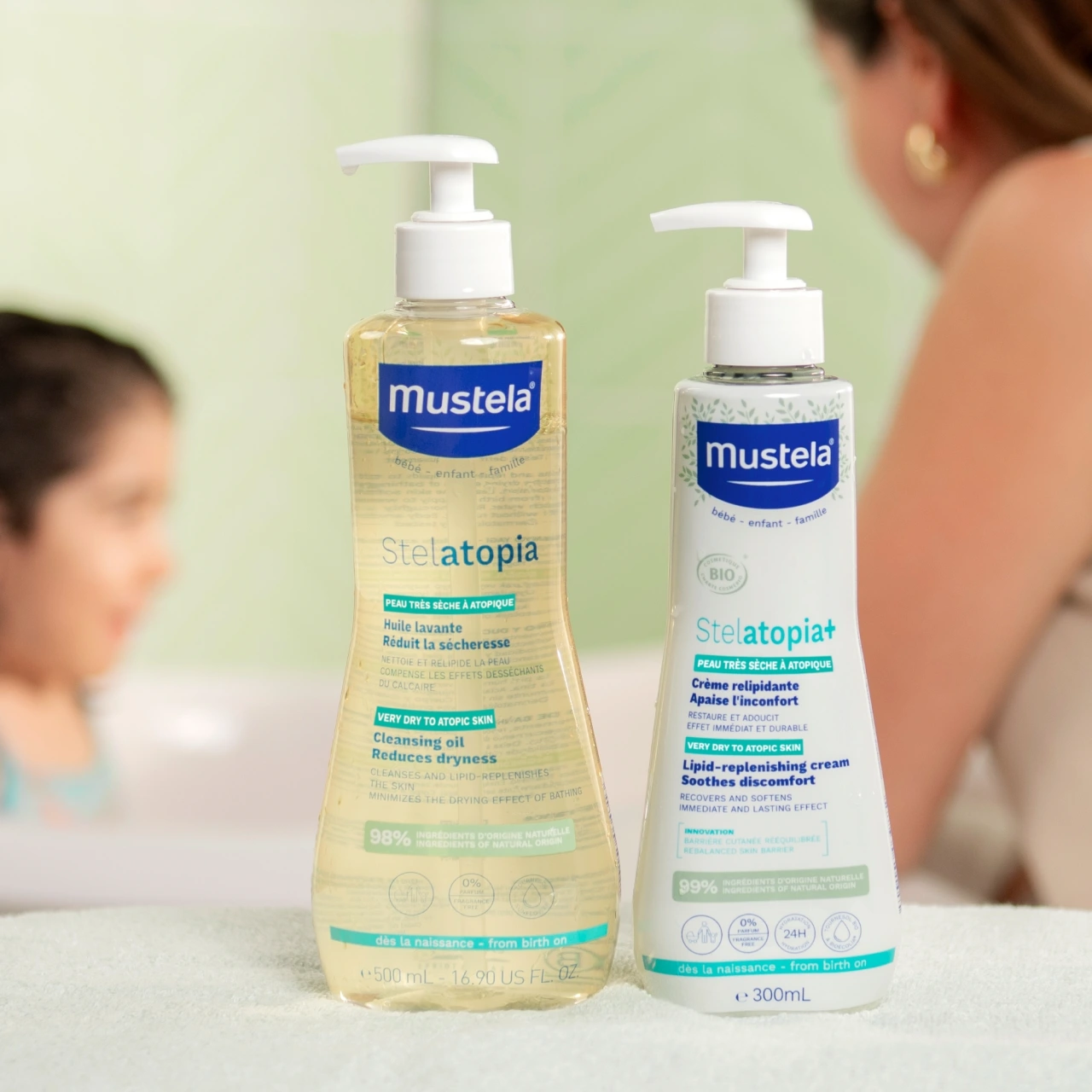 Mustela Stelatopia+ Crème Relipidante Anti-Grattage Bio - Vue 8