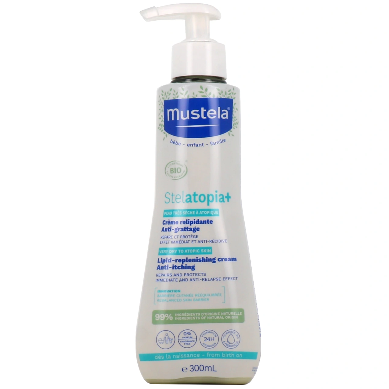 Mustela Stelatopia+ Crème Relipidante Anti-Grattage Bio - Vue 5
