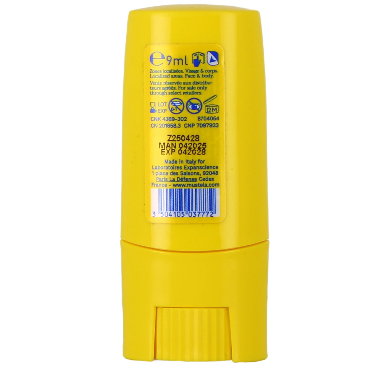 Mustela Stick Solaire Haute Protection SPF 50 - Vue 3