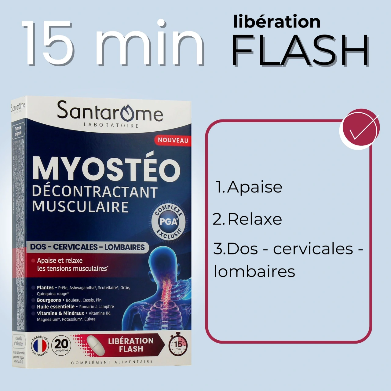 Myostéo Décontractant Musculaire - Vue 2