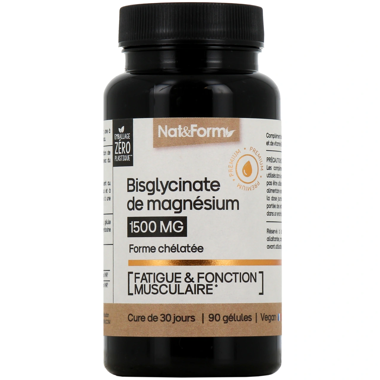 Nat & Form Bisglycinate de Magnésium - Vue 4