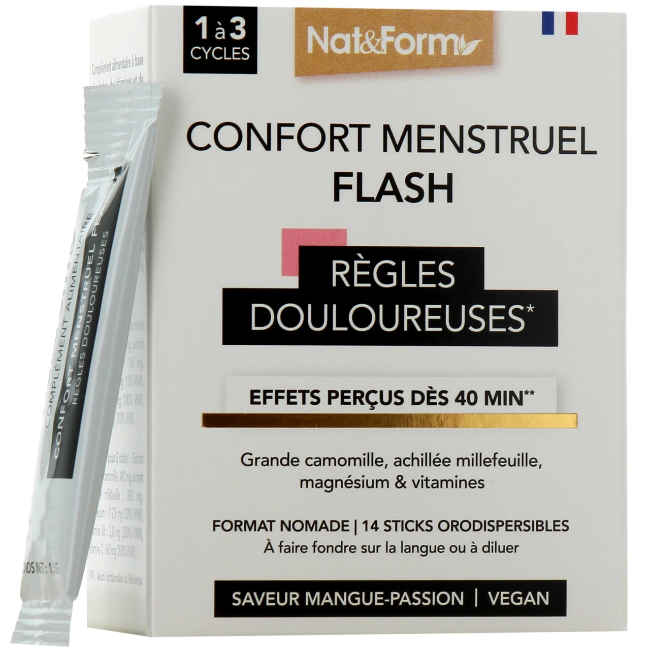 Nat & Form Confort Menstruel Flash - Nat & Form
