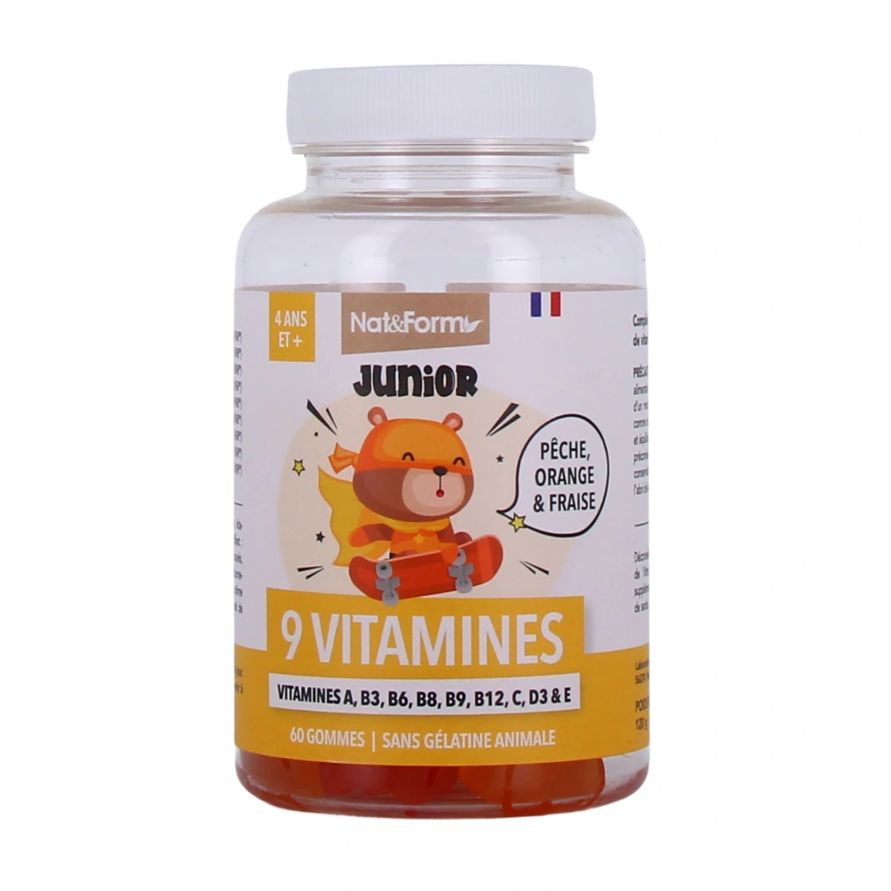 Nat & Form Junior+ Gummies 9 Vitamines - Nat & Form