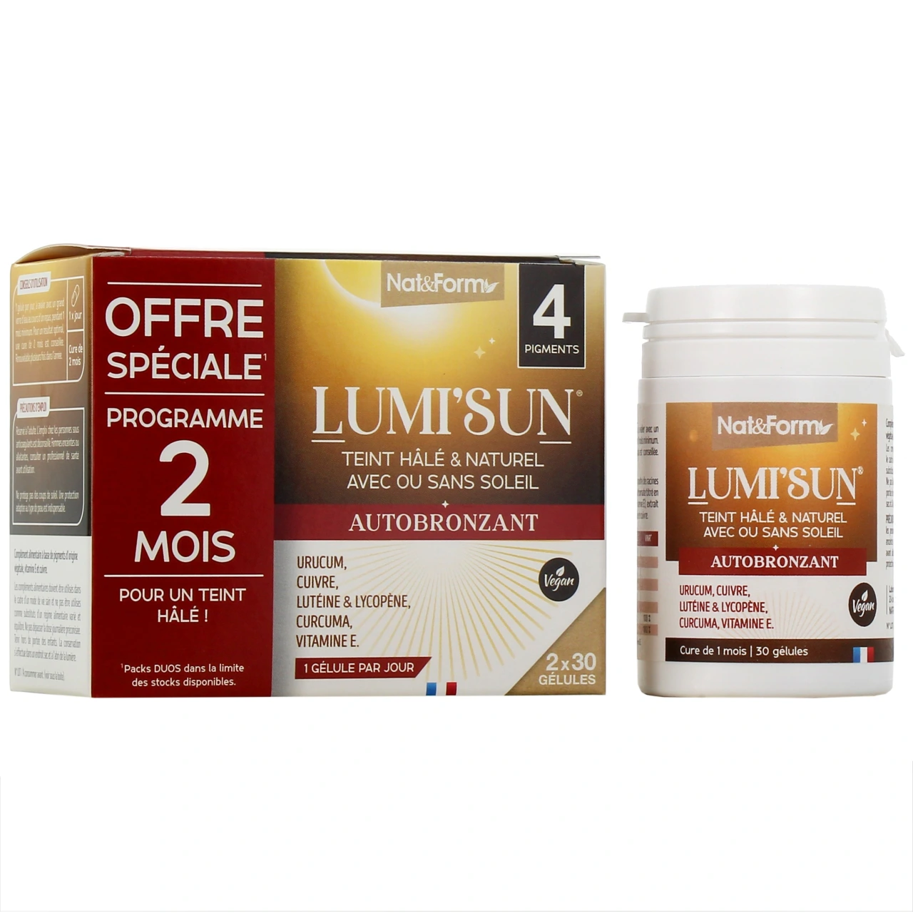 Nat & Form Lumi Sun Autobronzant - Nat & Form