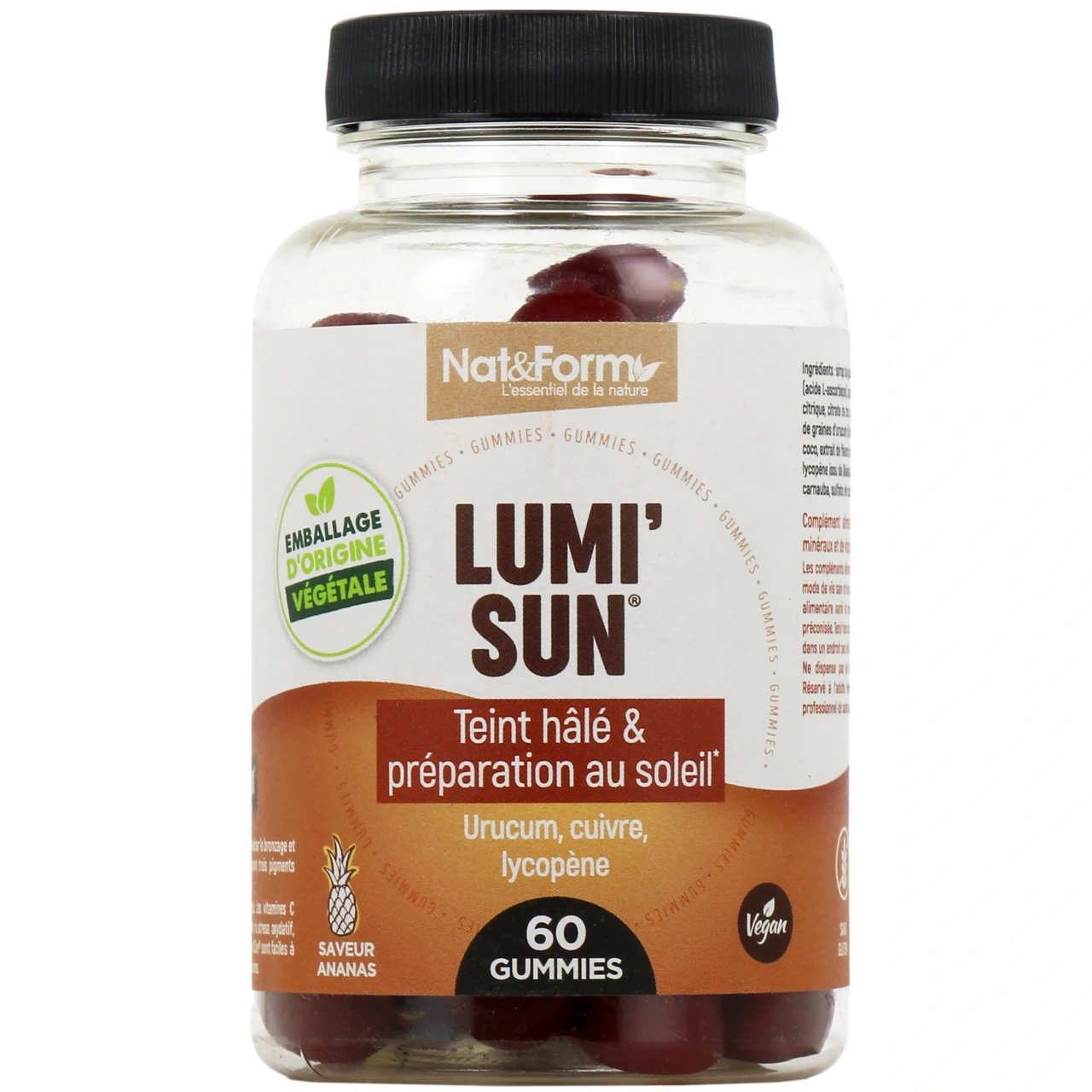 Nat & Form Lumi Sun Gummies - Nat & Form