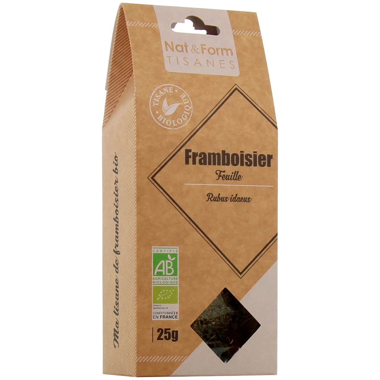 Nat & Form Tisane Bio Feuilles De Framboisier - Nat & Form