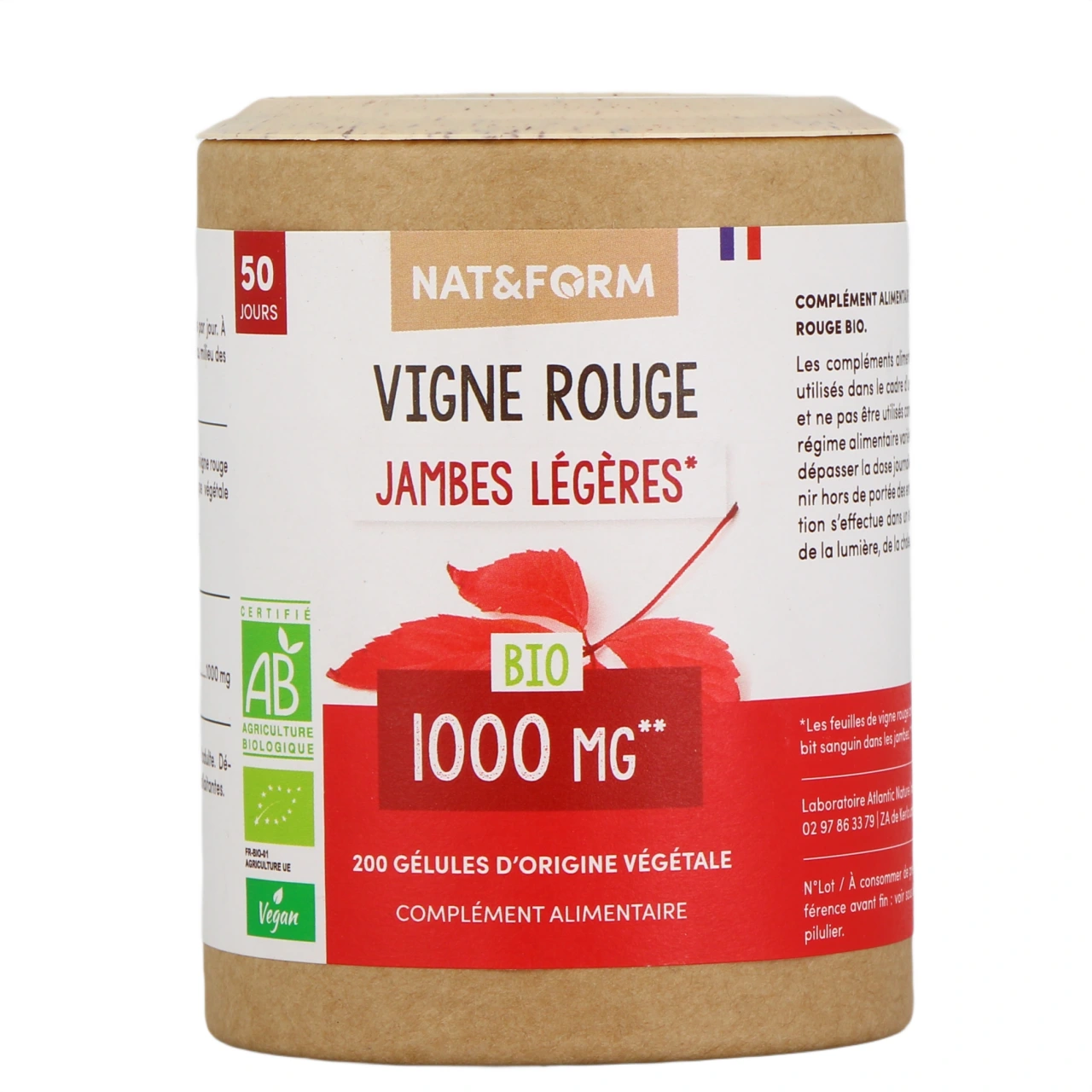 Nat & Form Vigne Rouge Bio - Vue 2