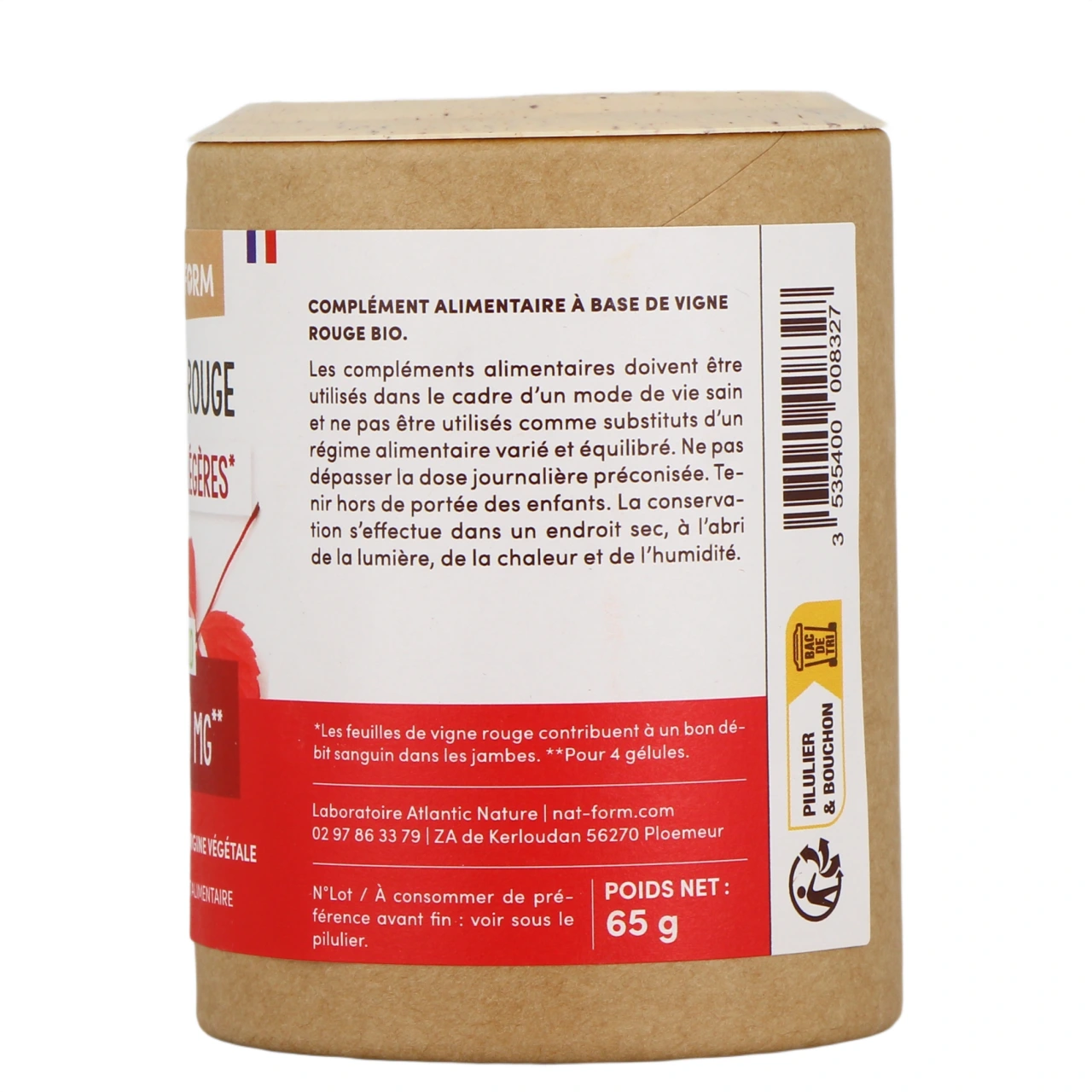 Nat & Form Vigne Rouge Bio - Vue 3