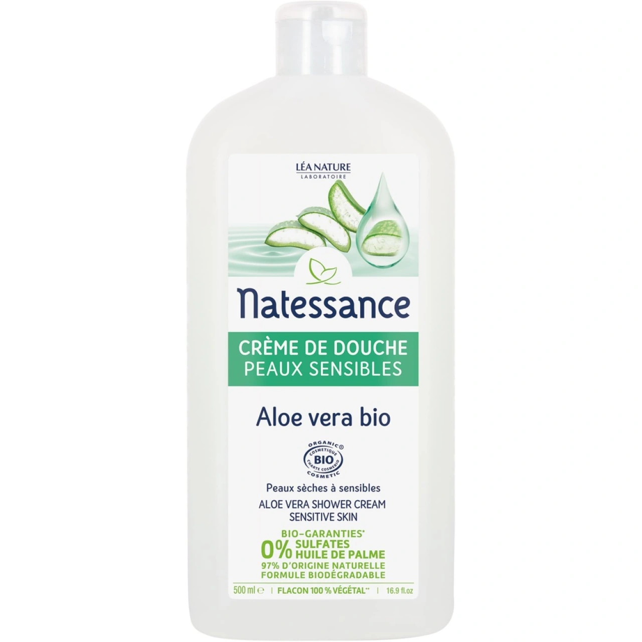Natessance Crème de Douche Aloe Vera Bio - Vue 4