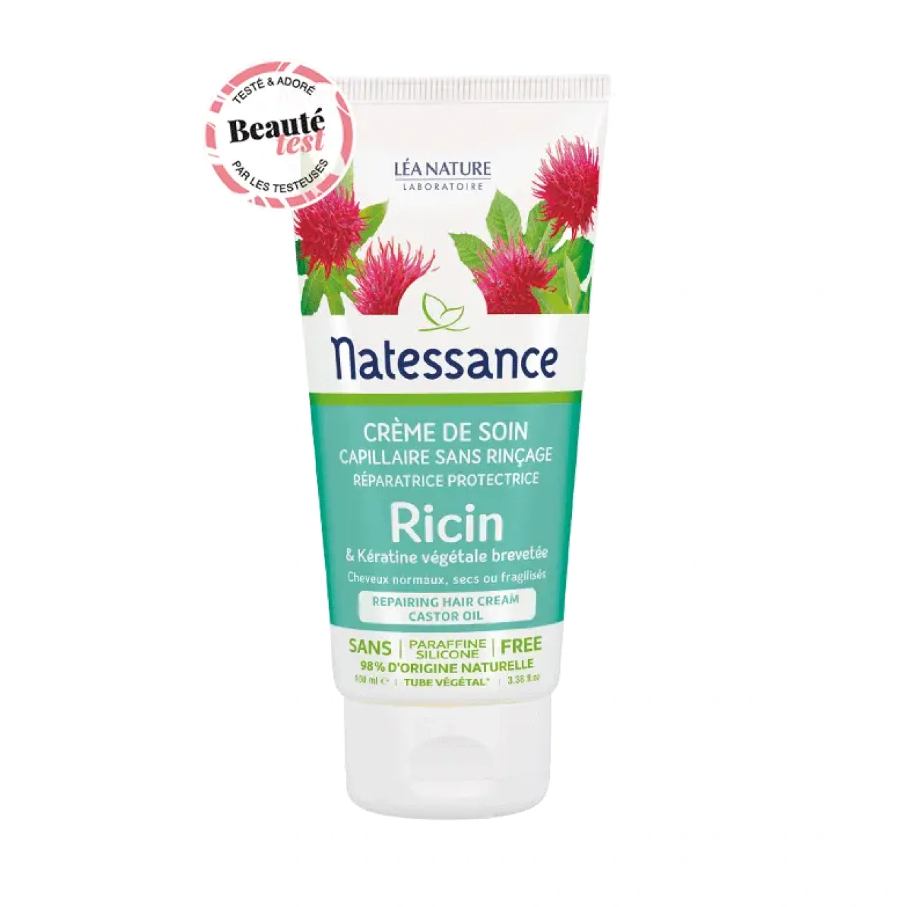 Natessance Crème de Soin Capillaire au Ricin - Vue 3