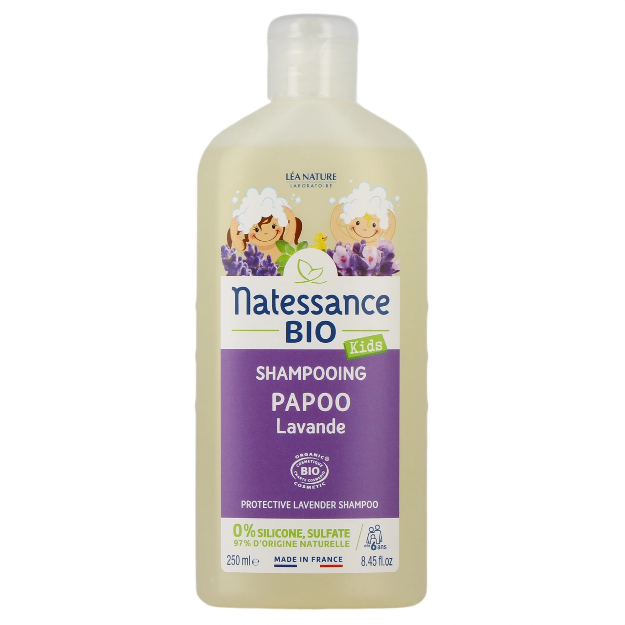 Natessance Kids Shampooing Papoo Lavande - Vue 2