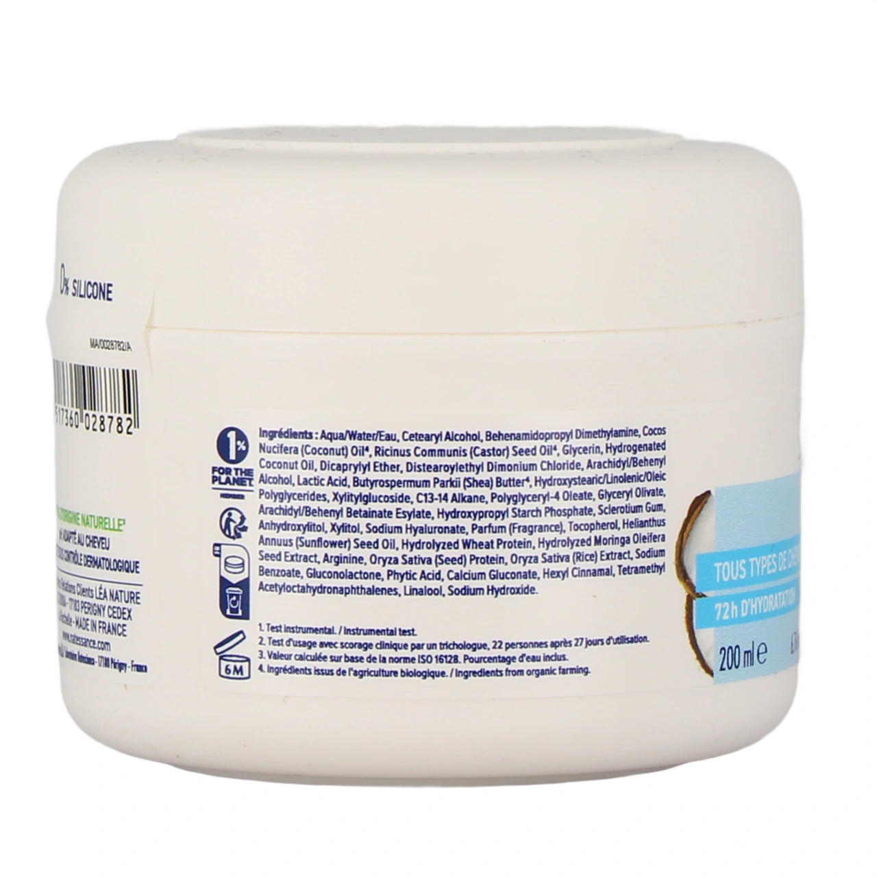 Natessance Masque Hydratant Cheveux - Vue 3