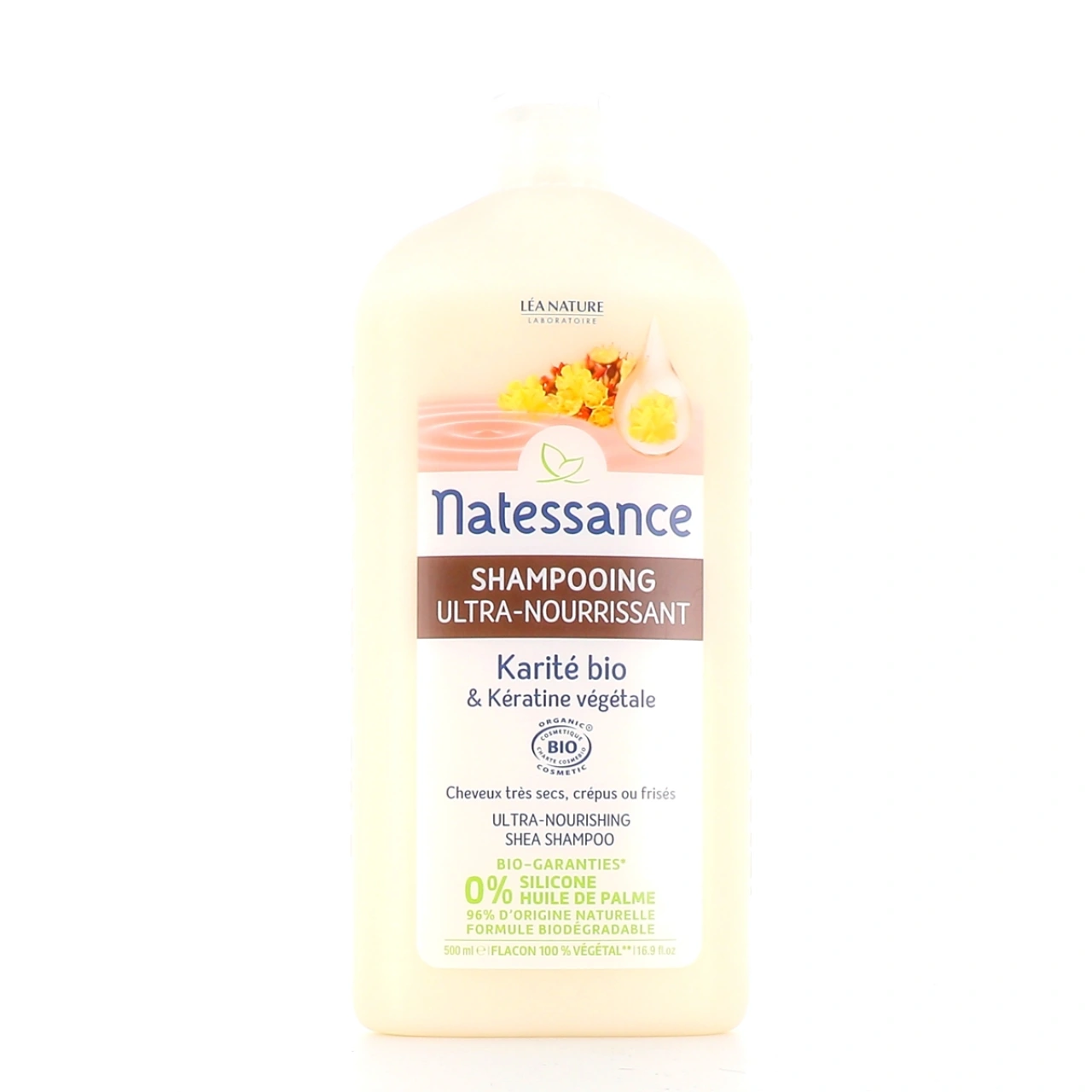 Natessance Shampooing Ultra-Nourrissant Karité Kératine - Vue 4