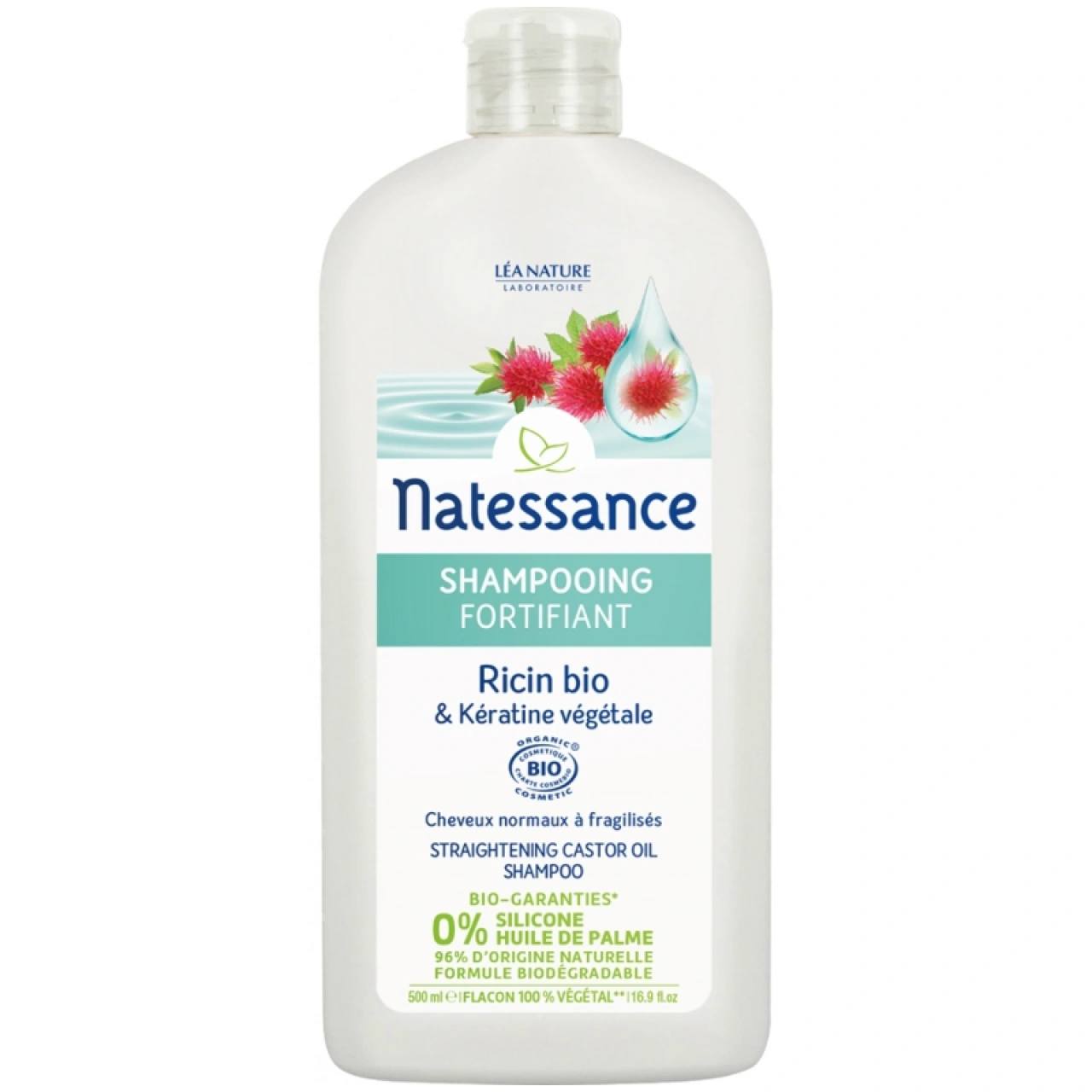 Natessance Shampooing Fortifiant Ricin & Kératine Végétale - Vue 6