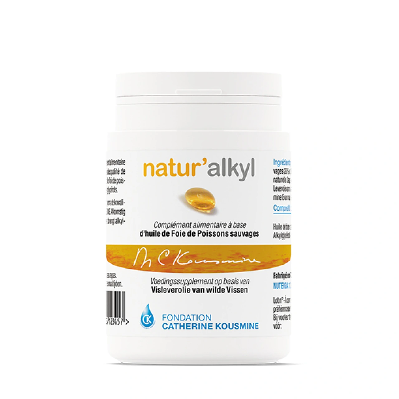 Natur'Alkyl Huile de Foie de Poissons Sauvages - Nutergia