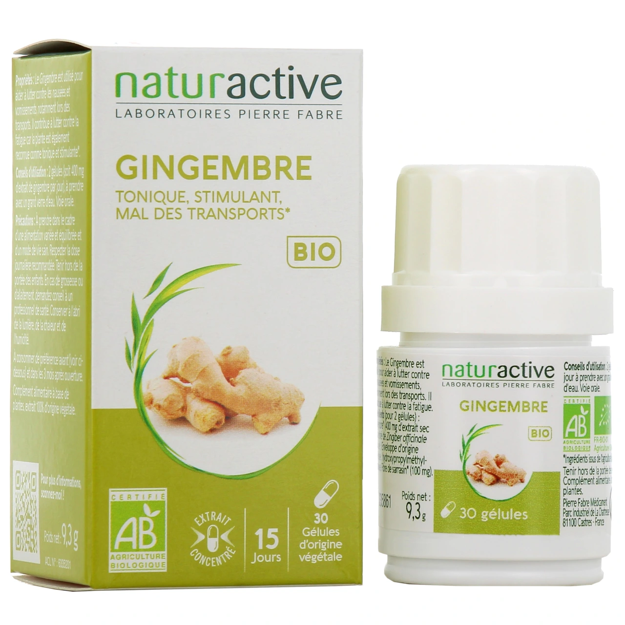 Naturactive Gingembre Bio - Naturactive