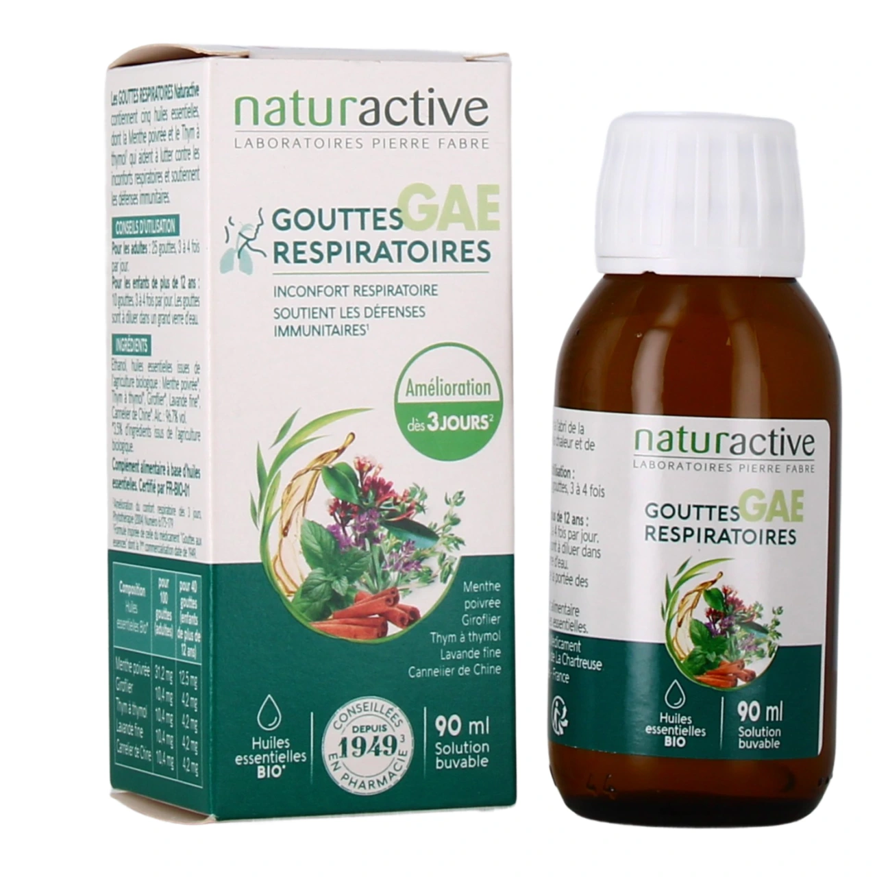 Naturactive Gouttes Respiratoires GAE - Vue 4