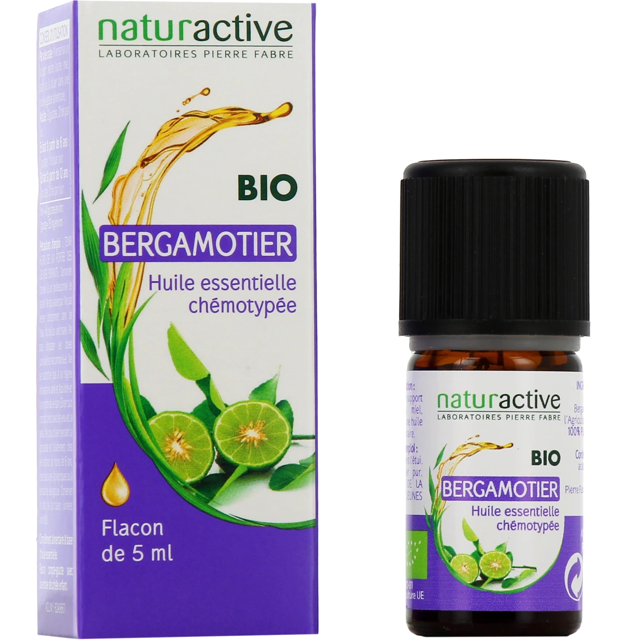 Naturactive Huile Essentielle Bergamotier Bio - Naturactive huiles essentielles