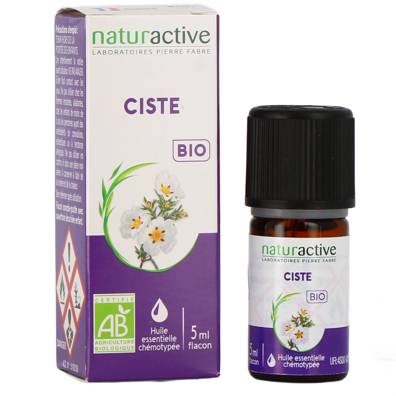 Naturactive Huile Essentielle de Ciste Bio - Naturactive huiles essentielles