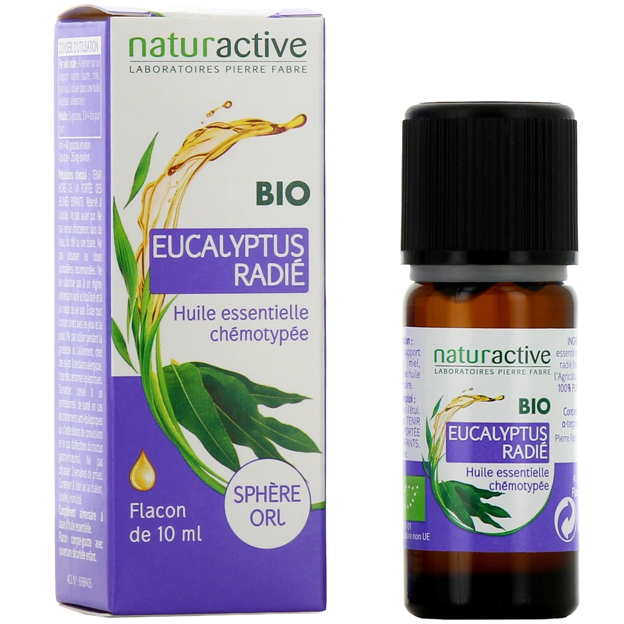 Naturactive Huile Essentielle Eucalyptus Radié BIO - Naturactive huiles essentielles