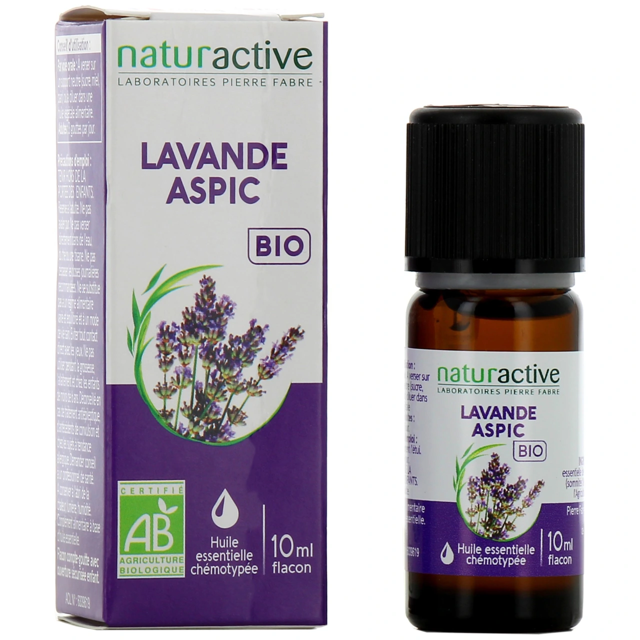Naturactive Huile Essentielle Lavande Aspic Bio - Naturactive