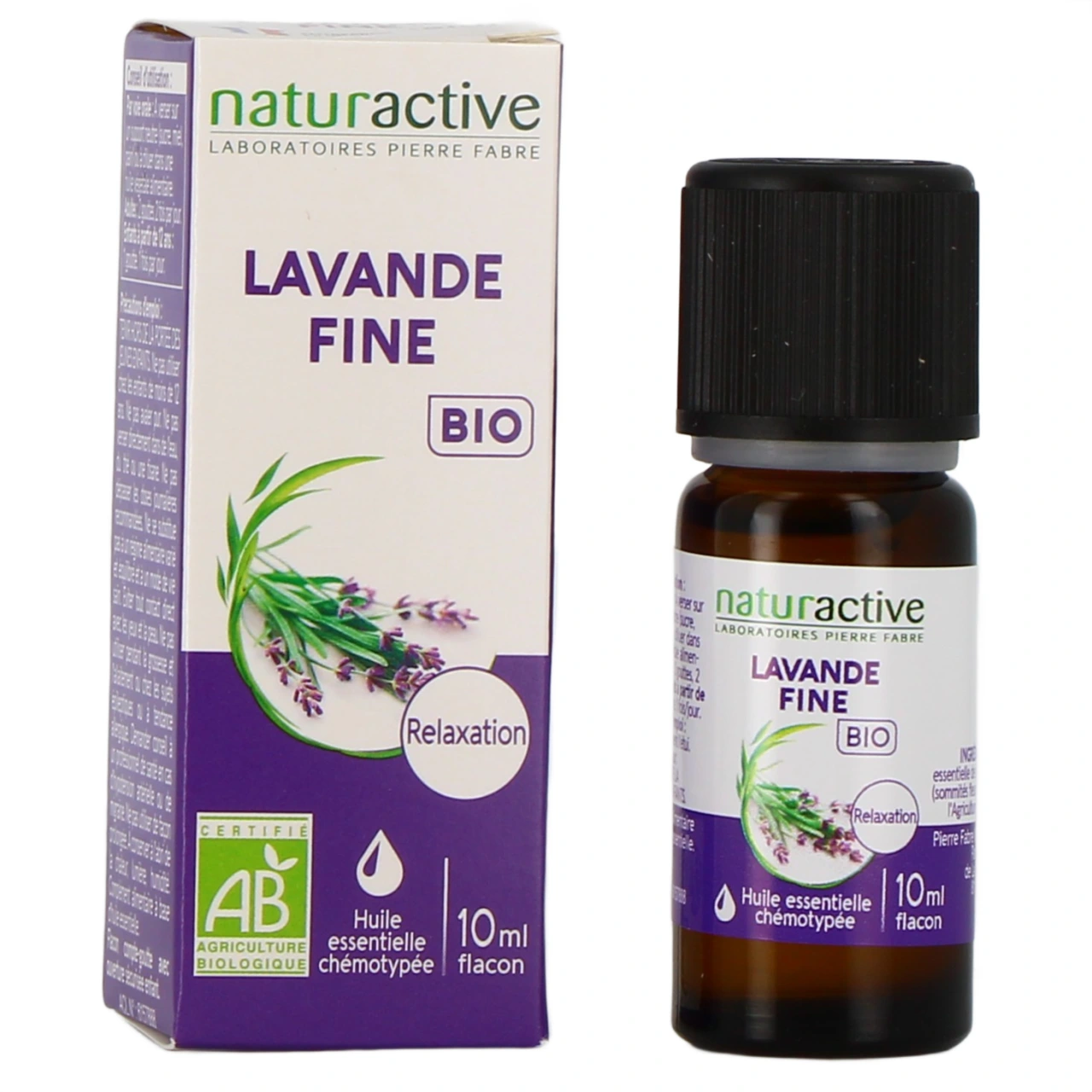 Naturactive Huile Essentielle Lavande Fine BIO - Naturactive huiles essentielles
