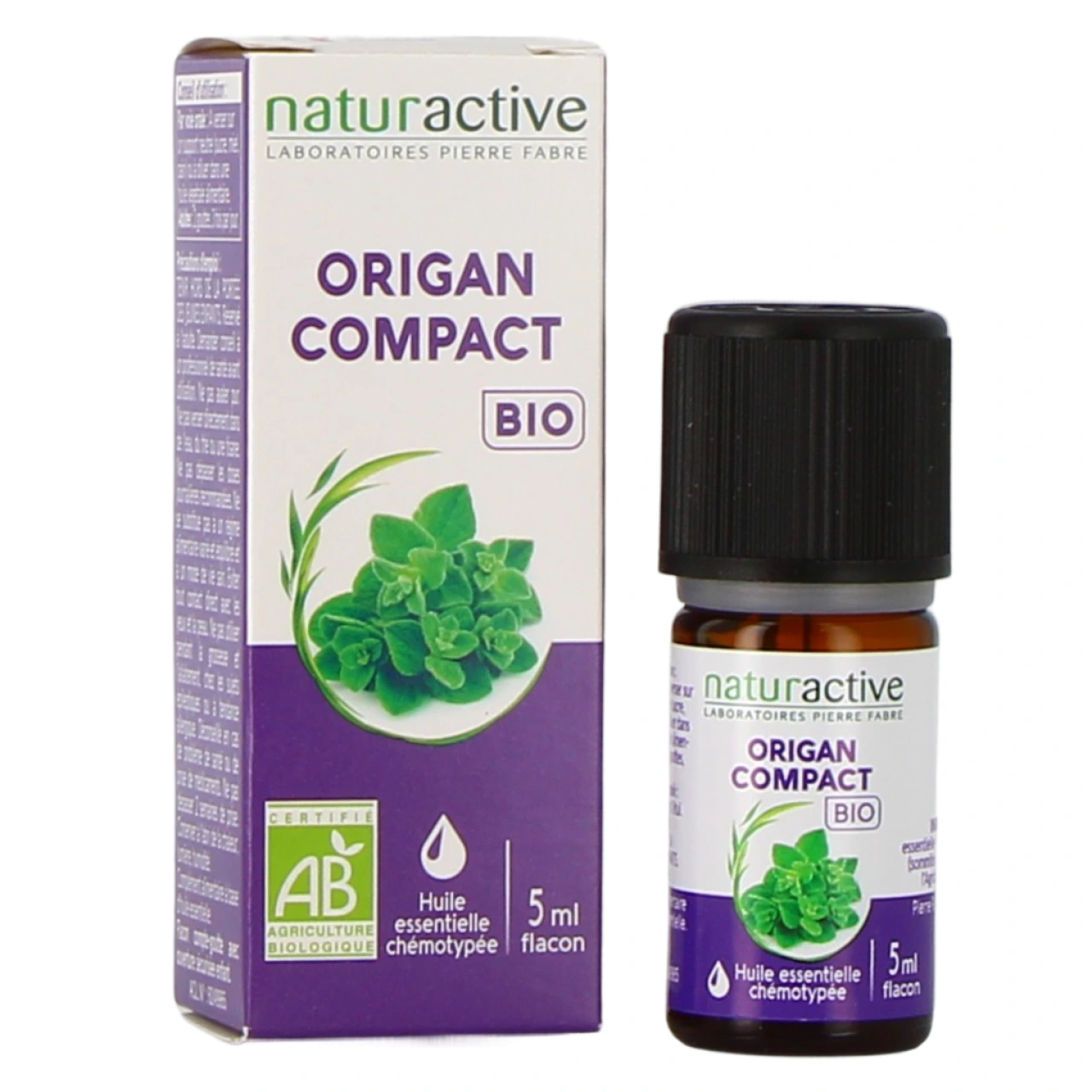 Naturactive Huile Essentielle Origan Compact Bio - Naturactive