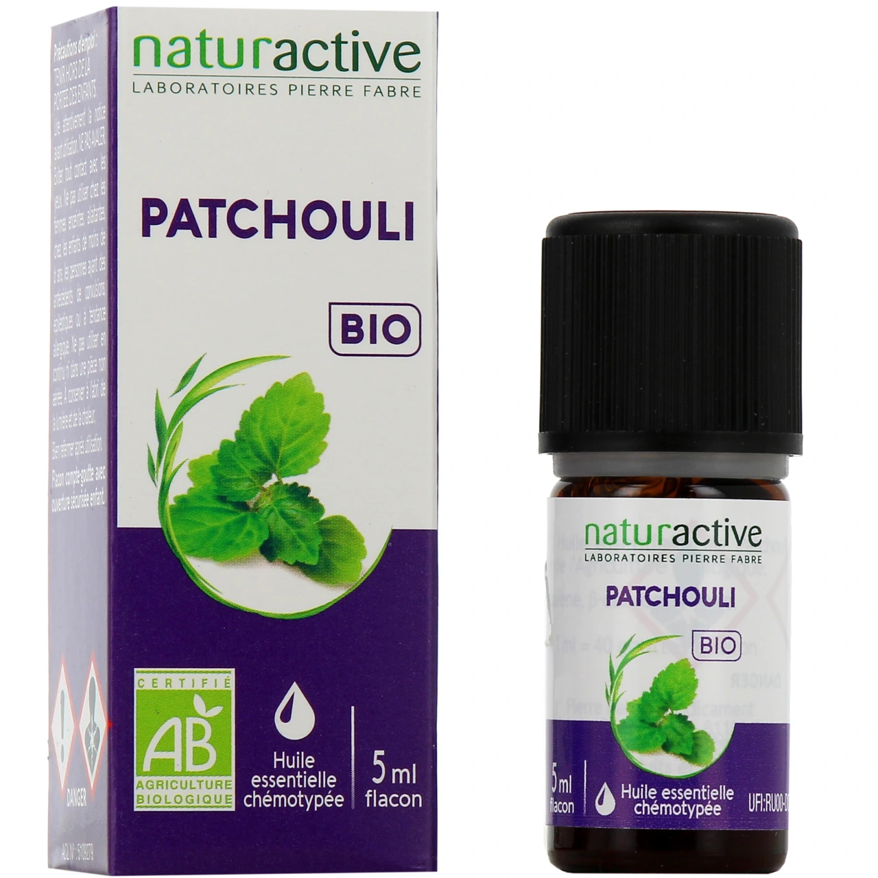 Naturactive Huile Essentielle Patchouli Bio - Naturactive huiles essentielles