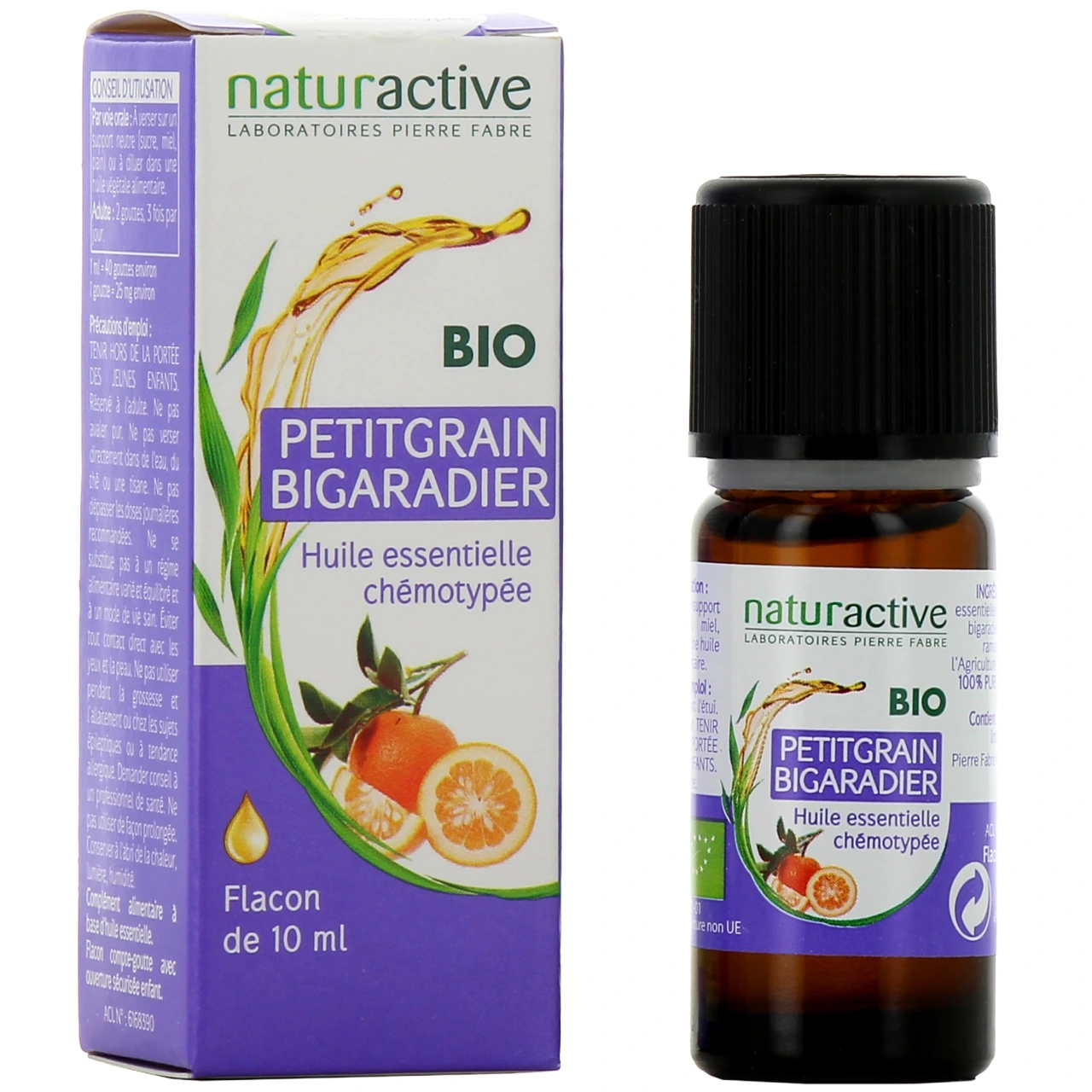 Naturactive Huile Essentielle Petitgrain Bigaradier Bio - Naturactive huiles essentielles